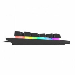 Teclado Gaming Genesis NKG-1621 Negro Aluminio Qwerty Español