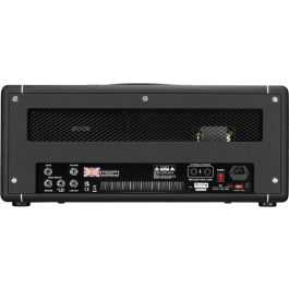 Hiwatt Cabezal Amplificador de Guitarra 150W con Reverb y Bucle de Efectos Transistores EQ 3 Bandas