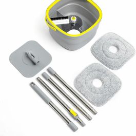 Mopa Giratoria con Autolimpieza y Cubo Separador Selimop InnovaGoods