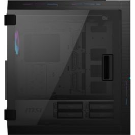 MSI MPG SEKIRA 500X Caja PC Midi Tower Negra con Ventana Lateral y RGB - Gaming ATX, EATX, micro ATX, Mini-ITX