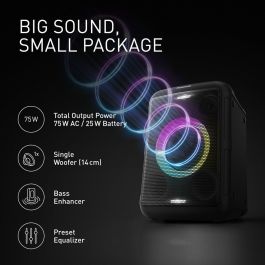 Altavoz Portátil Panasonic SCBMAX5EK 75W