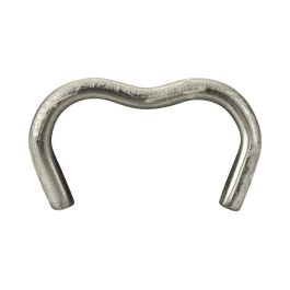 Salki Grapa Omega 20 Metálica 111220 para Grapado y Anillado de Cercas, Galvanizado, Blíster 1000 Unid.