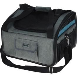 Kerbl KER1685158717835 Bolsa de Transporte para Coche Vacaciones Gris/Azul 44x35x30 cm