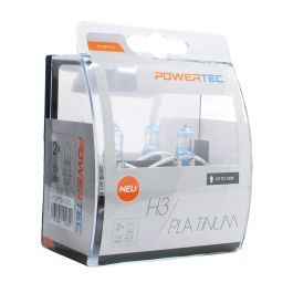 Powertec MTECPTZPT3-DUO Lámpara Halógena H3 Platinum +130% Luz Blanca Fría 12V 55W Duo Precio: 8.49999953. SKU: S3702208