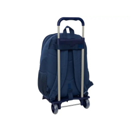 Munich Mochila 665+Carro 905 "Blue Indigo" 32x44x16 cm