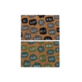 Felpudo Basicos DKD Home Decor Marron Negro 40 x 1.5 x 60 cm (2 Unidades) Precio: 14.9000005. SKU: B1D24TQGZF