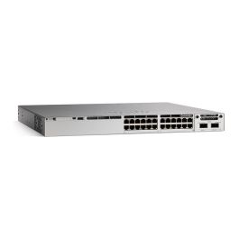 Cisco C9300-24UX-A Switch Gestionado, 24 Puertos 10G Ethernet (100/1000/10000) PoE, Montaje en Rack 1U