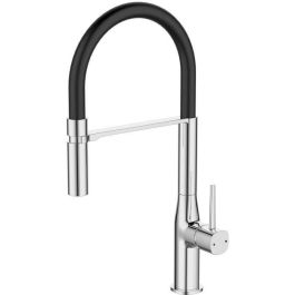 Mezclador de cocina - EDOUARD ROUSSEAU - ILO Douchette - Cromo / Negro Precio: 105.50000043. SKU: B1HRNRCGCF