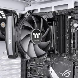 Thermaltake TOUGHAIR TRX40 Edition Refrigerador de aire 140mm para Procesador Socket SP3/sTR4/sTRX4/sWRX8 Aluminio Negro