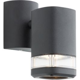 Brilliant Jandy BRI4004353346965 Aplique de Pared Exterior Negro GU10 con Potencia Máxima 18W (Bombilla No Incluida) Precio: 21.49999995. SKU: B18VA6R7MF