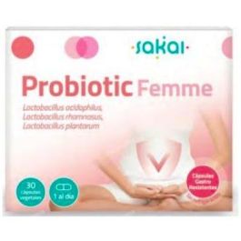 SAKAI Probiotic Femme 30 Cápsulas Precio: 20.79. SKU: B12NY6ZF9A