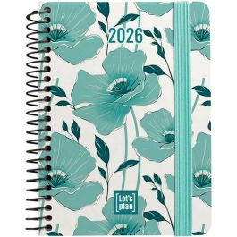 Agenda Anual (2026) Grafoplas Design Espiral Tapa Extra Con Goma A6 150X120 S/V Poppy Precio: 10.89. SKU: B133FTK98J