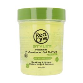 Red One Gel fijador extra fuerte con aceite de oliva 910 ml Precio: 4.49999968. SKU: B1BDFDNSJW