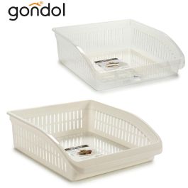 Organizador de Cocina Blanco Gondol 26x8.5x29 cm - Plástico (24 Unidades)