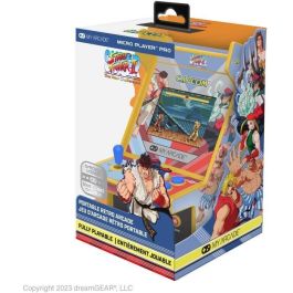 Micro Player PRO - Super Street Fighter II - Juego retrogaming - Pantalla de alta resolución de 7 cm Micro Player PRO - Super Street Fighter II - Juego retrogaming - Pantalla de alta resolución de 7 cm
