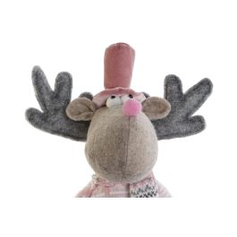 DKD Home Decor Figura Reno Multicolor 16.5 x 40.6 x 11.4 cm (2 Unidades)