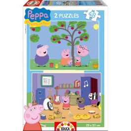 Educa Puzzle 2x48 piezas Peppa Pig para niños de 3 a 6 años Precio: 9.20568. SKU: S2403628
