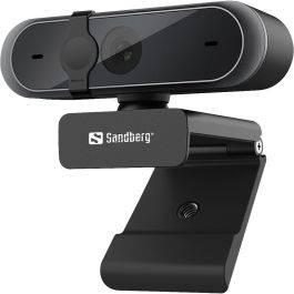 Sandberg Webcam USB Pro Full HD 1080P con Enfoque Automático, Micrófono Estéreo y Tapa de Privacidad para Portátil Precio: 62.59000033. SKU: B1DSZGBMNX