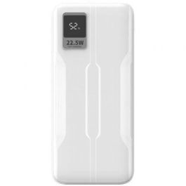 Leotec Power Bank PD20W 20000mAh Carga Rápida USB-C Blanco Pantalla Digital