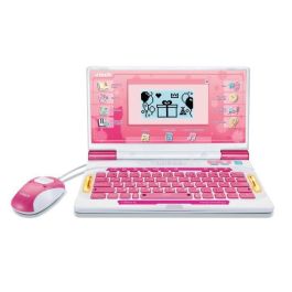VTech VTE3417765812651 Ordenador Educativo Bilingüe Genius XL Rosa