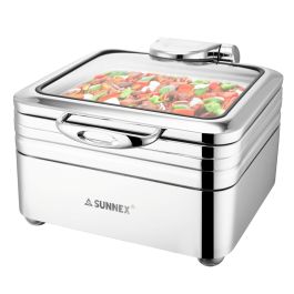 SILICY Soporte Chaffing Dish GN 2/3 para Buffet y Exposición - 44 cm x 18 cm x 9.5 cm Precio: 324.7398. SKU: B1F5JVQ6GA