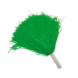 My Other Me Pompón de Animación Infantil Verde 37 cm (Pack de 2 unidades) - Accesorio de Fiesta y Disfraz, Edad Recomendada 3+ años