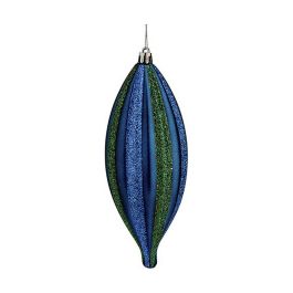 Set 3 Adornos Navidad Alargados Turquesa 17 cm Krist+ - PVC Azul Verde (12 Unidades) Precio: 59.69000059. SKU: B1BHKAV2X5