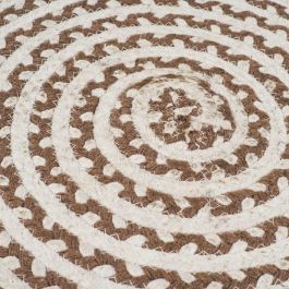 Alfombra NATUR V Blanco Natural 90 x 90 x 1 cm