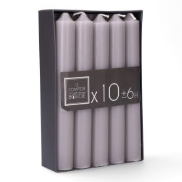 Atmosphera Pack 10 velas color topo 45g, Ø2x16cm, 6h de duración Atmosphera Pack 10 velas color topo 45g, Ø2x16cm, 6h de duración