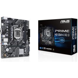 ASUS PRIME H510M-K R2.0 Placa Base Intel LGA 1200 DDR4 para Celeron, Core i3/i5/i7/i9, Pentium Gold Precio: 107.49999975. SKU: B155F4ZBX3