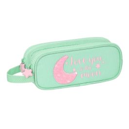 Portatodo Doble BlackFit8 Moon Verde 21 x 8 x 6 cm Precio: 6.69000046. SKU: B1BPBAPLGB
