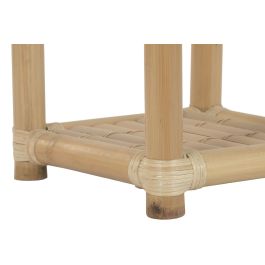 DKD Home Decor Macetero Tropical Natural Bambú y Ratan 35 x 76 x 35 cm