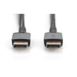 Digitus Cable DisplayPort 1.4 1m 8K Negro Aluminio (Resolución 7680 x 4320 Pixeles)