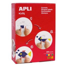 Gomets Apli Caja 200H Circulo Ø 19 Mm 4 Col.Surt.(Am-Az-Rj-Vd) 8.000 Uds. (00691) Precio: 25.95000001. SKU: B1DVXMFD8S