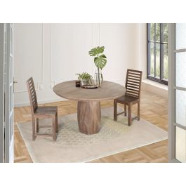 Giner Y Colomer Mesa de Comedor Artesanal 150 cm Madera de Mango Natural