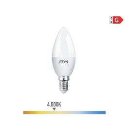 Edm Bombilla Vela LED E14 5W 400 lm 4000K Luz Día Ø3,5 x 10 cm Precio: 1.79000019. SKU: S7900449