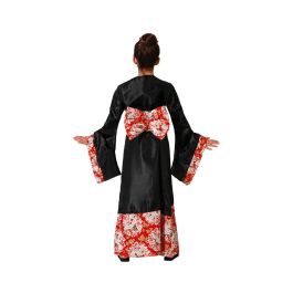 Disfraz Geisha Kimono Negro Niña Infantil 7-9 Años Disfraz Geisha Kimono Negro Niña Infantil 7-9 Años