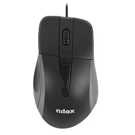 Nilox Ratón Óptico USB 1000DPI Negro - Compatible con Windows, Linux, Mac Precio: 4.49999968. SKU: S8103314