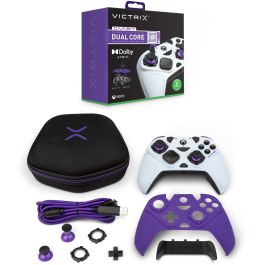 Victrix Gambit Tournament Controller para Xbox Series X|S, Xbox One y PC – Gamepad alámbrico blanco de alto rendimiento