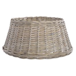 DKD Home Decor Base Árbol Navidad Mimbre Natural 45x45x24 cm (2 Unidades)