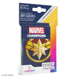 Marvel Champions Sleeves Captain Marvel Precio: 7.58999967. SKU: B1FHPDJYGR