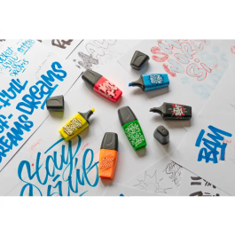 Stabilo Snooze One Rotulador Boss Mini Fluorescente Amarillo Fluor Marcador 2/5 mm