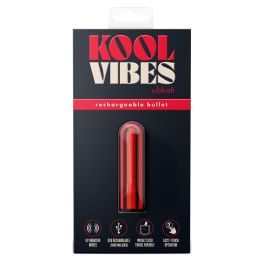 Bala Vibradora Blush Kool Vibes Rojo Bala Vibradora Blush Kool Vibes Rojo