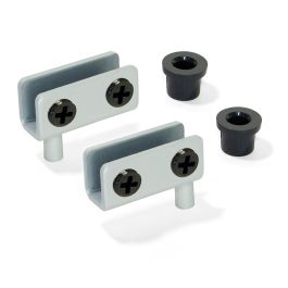 Emuca Juego de bisagras interiores para puerta cristal, 4-6mm espesor, Acero, Gris metalizado Emuca Juego de bisagras interiores para puerta cristal, 4-6mm espesor, Acero, Gris metalizado Precio: 4.49999968. SKU: B13VDGDHW8