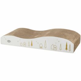 Rascador para Gatos Trixie Blanco Oro 43,5 x 8 x 20 cm Navidad