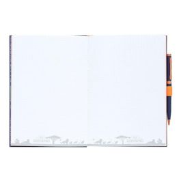 ERIK Cuaderno A5 Premium El Rey León Disney 96 Hojas Cuadrícula Tapa Dura con Bolígrafo a Juego