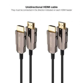 Nano Cable 10.15.2020 Cable HDMI 2.0 4K 60Hz 3D 20m Macho-Macho Negro
