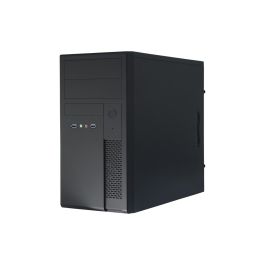 Chieftec XT-01B-350GPB Mini Torre PC Negro, Micro ATX, con Fuente de Alimentación 350W