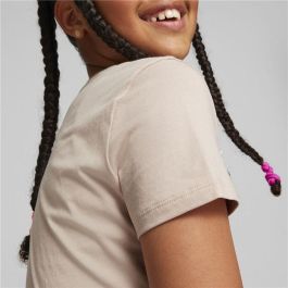 Camiseta de Manga Corta Infantil Puma Alpha Rosa 14 Años