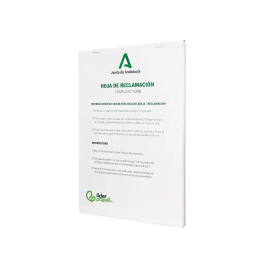 Liderpapel Libro Hojas de Reclamaciones Junta de Andalucía DIN A4 Original + 2 Copias